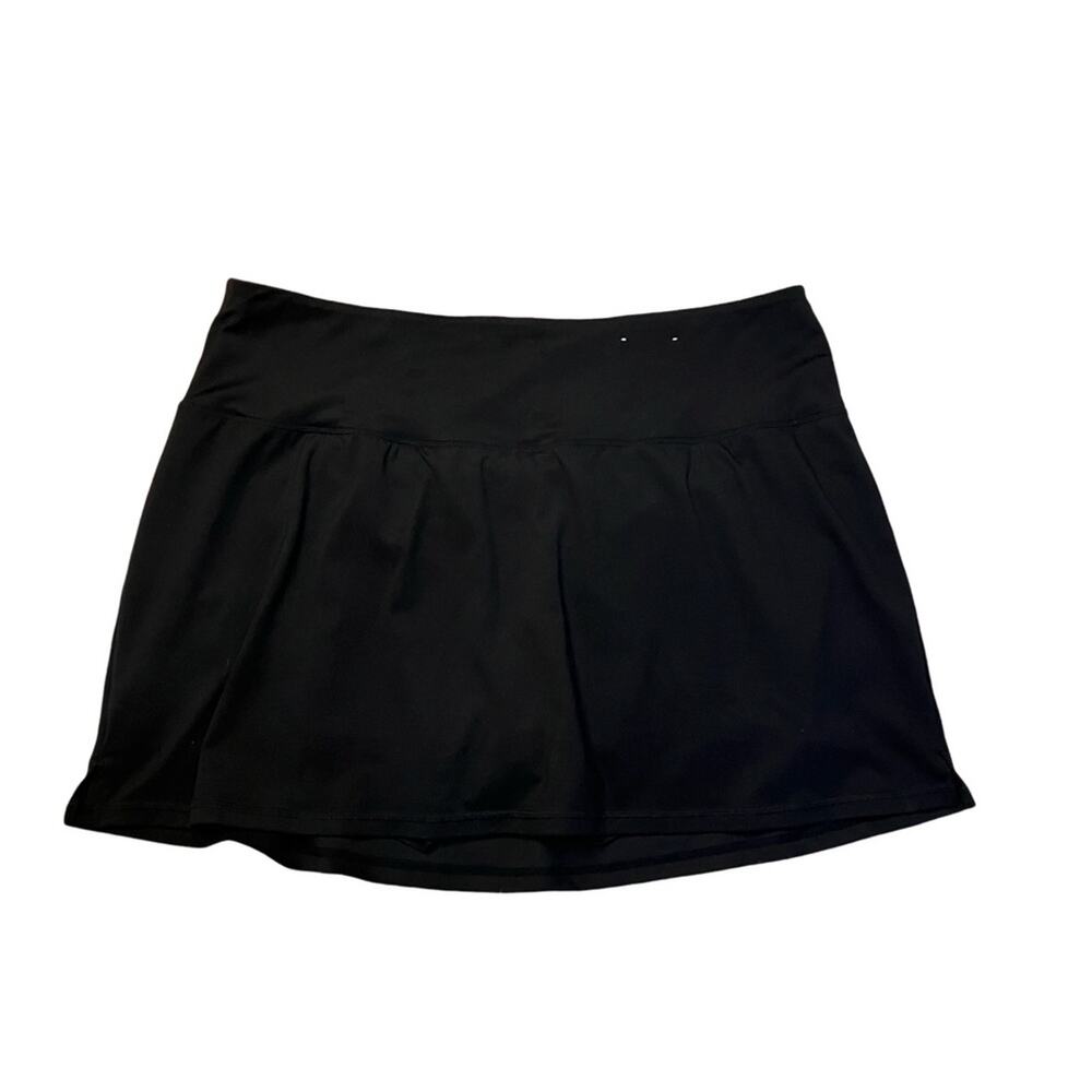 Xersion Black Mini Skorts for Athletic Style 2X